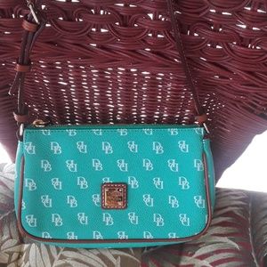 Turquoise  blue Dooney&Bourke mini handbag